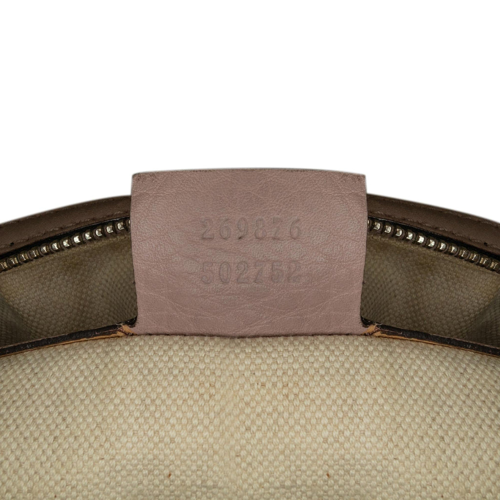 Gucci Small GG Canvas Joy Web Satchel