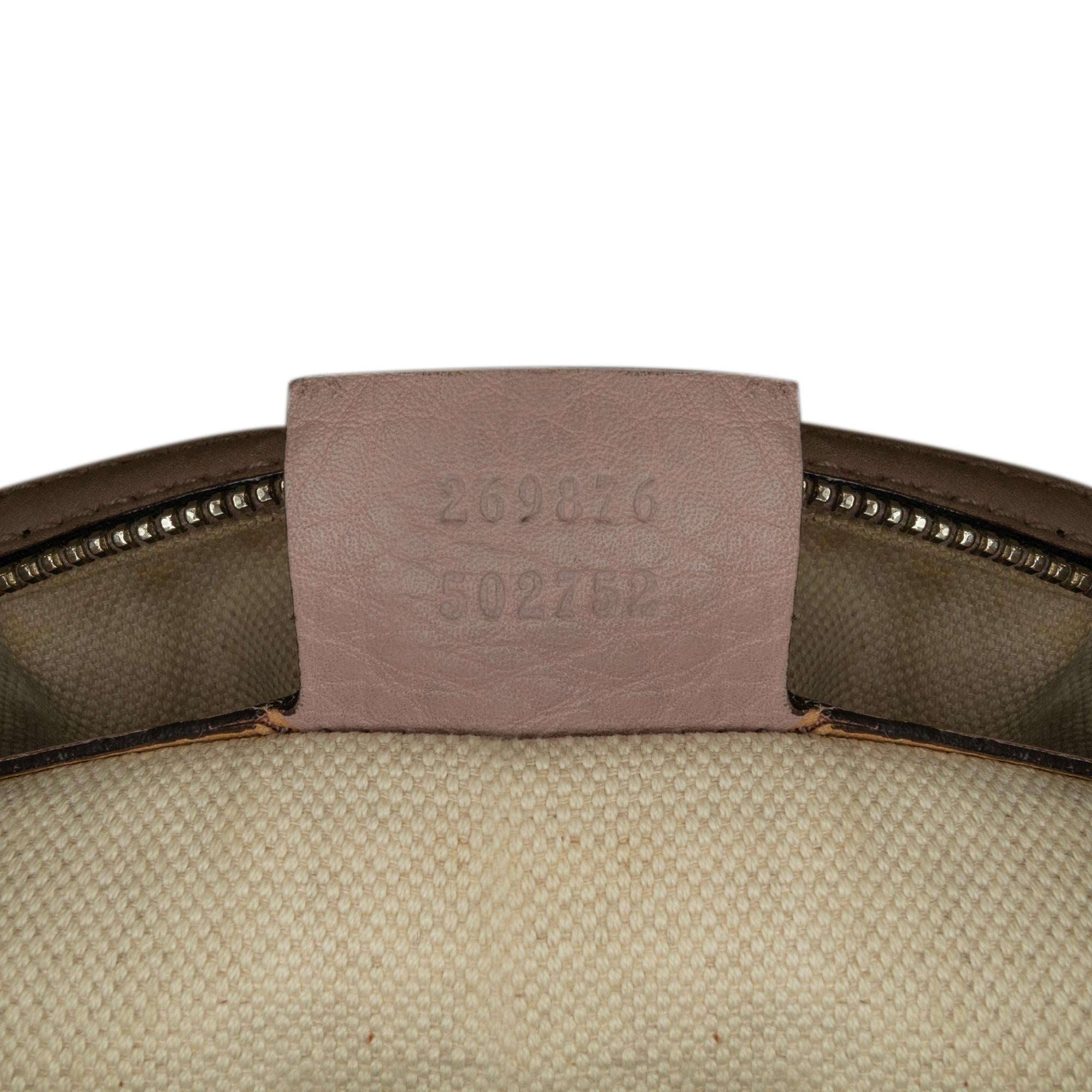 Gucci Small GG Canvas Joy Web Satchel