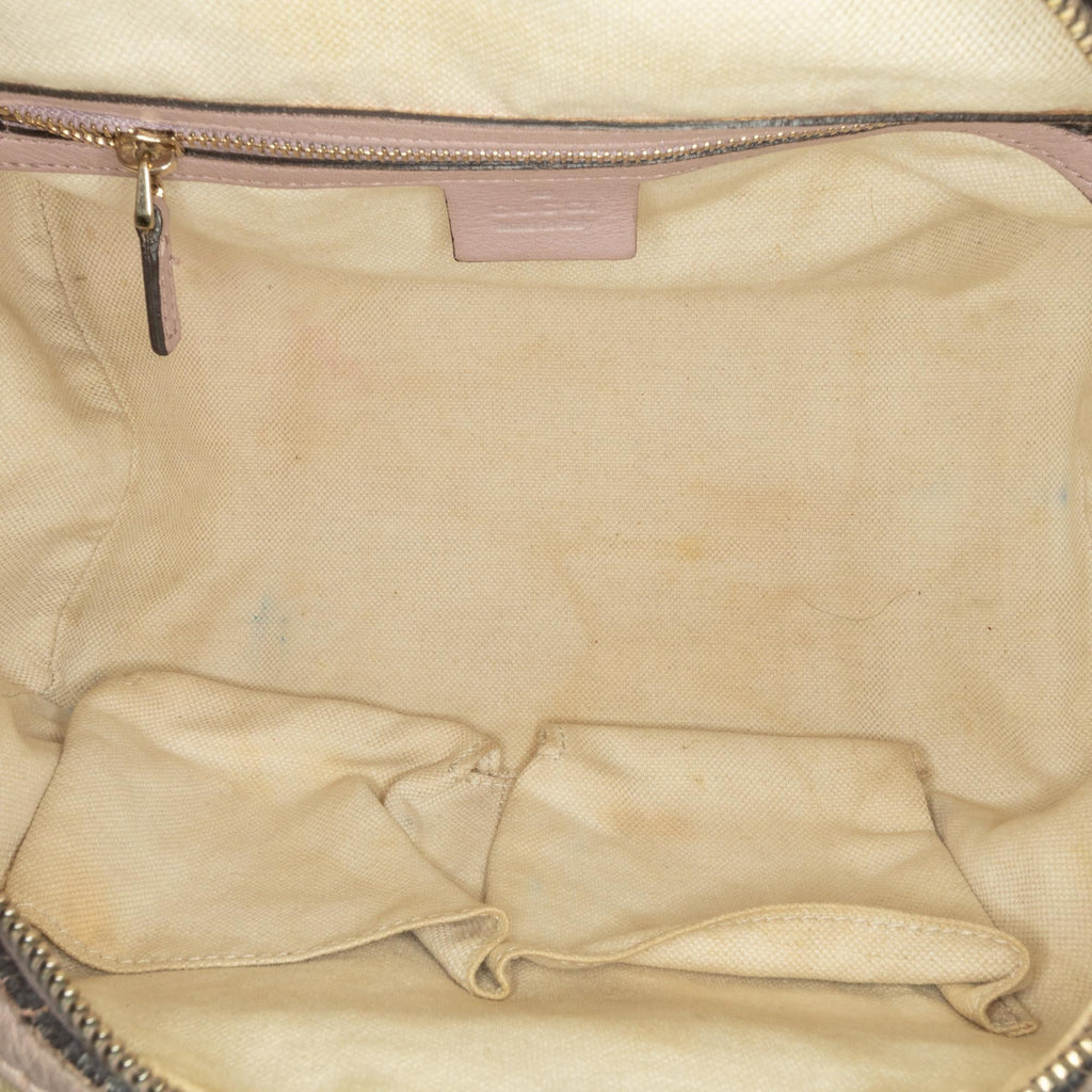 Gucci Small GG Canvas Joy Web Satchel