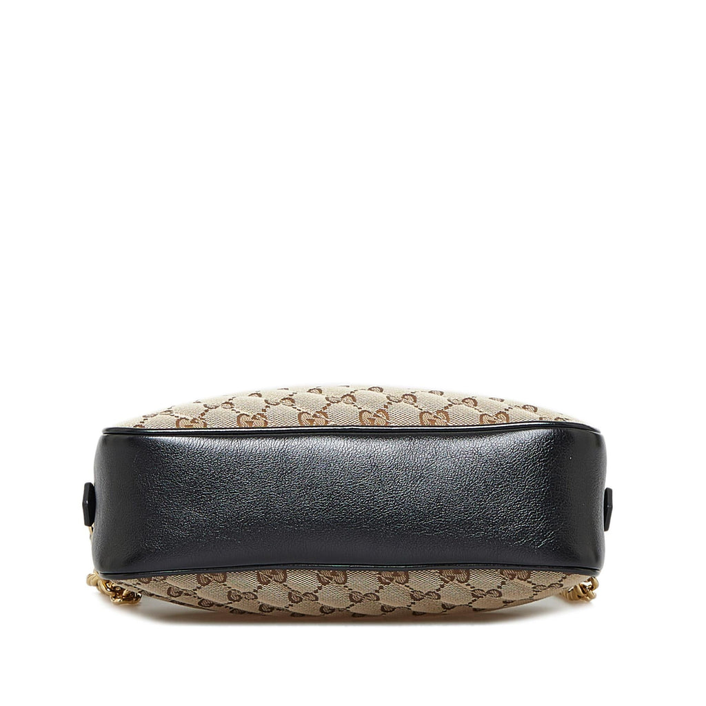 Gucci Small GG Canvas Marmont Crossbody (SHG-dW81JW)