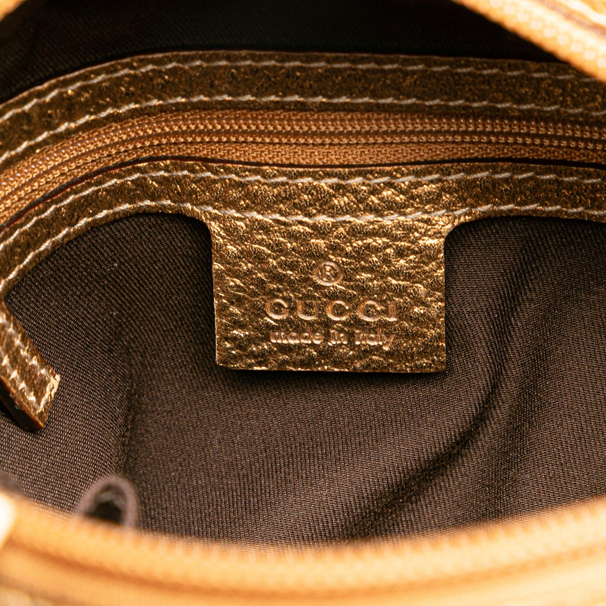 Gucci Small GG Canvas Punch Tote