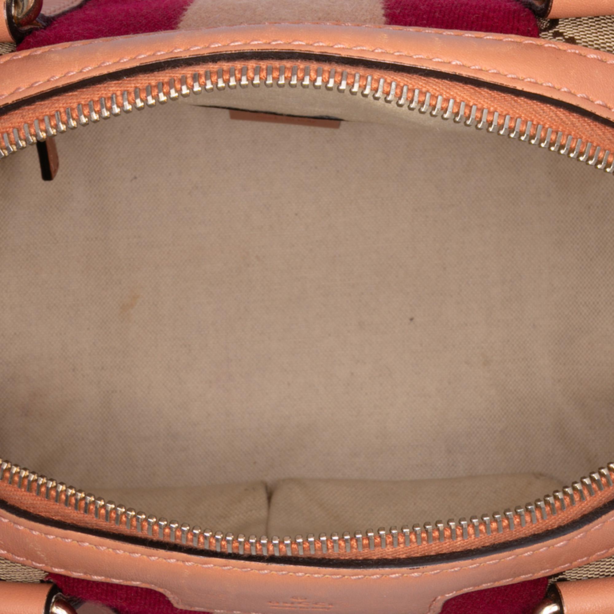 Gucci Small GG Canvas Web Joy Boston Bag