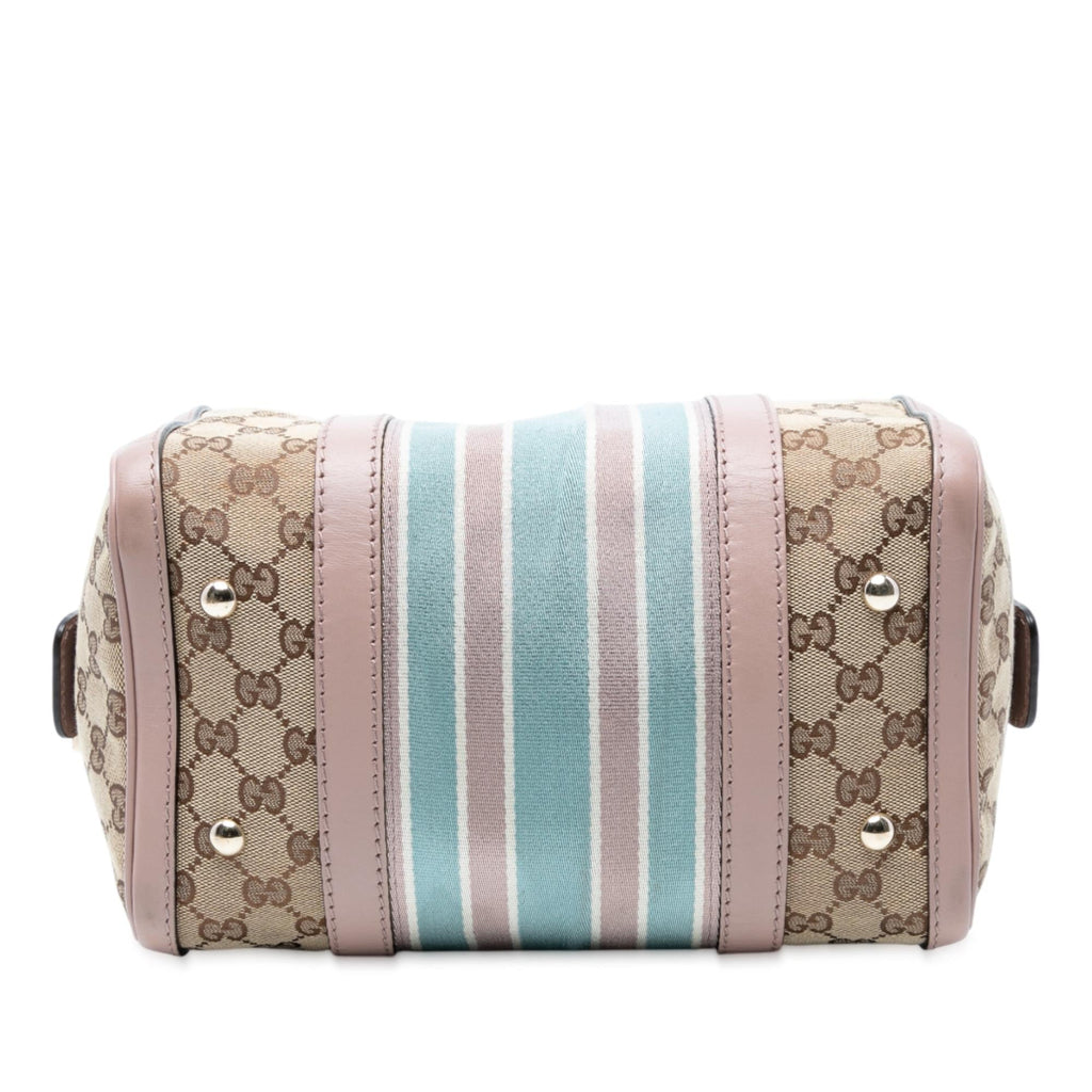 Gucci Small GG Canvas Web Joy Boston Bag