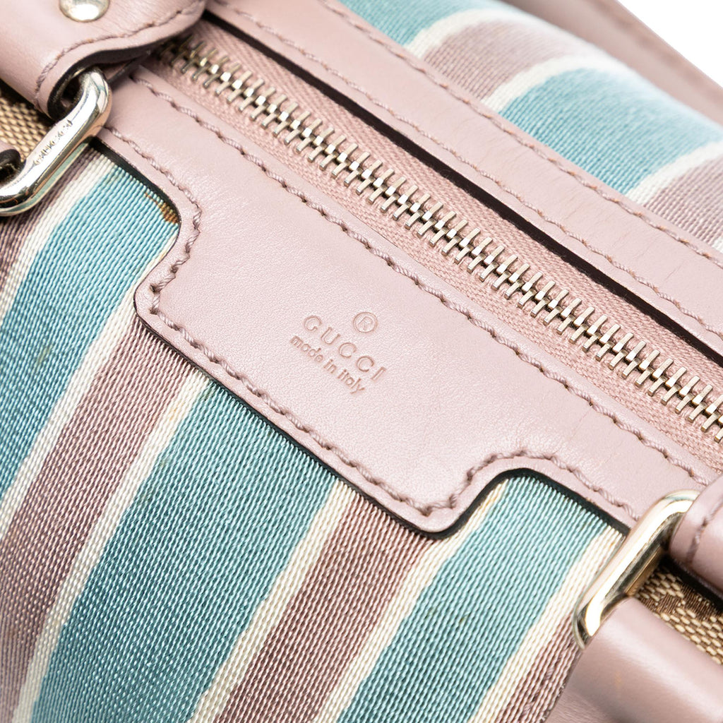Gucci Small GG Canvas Web Joy Boston Bag
