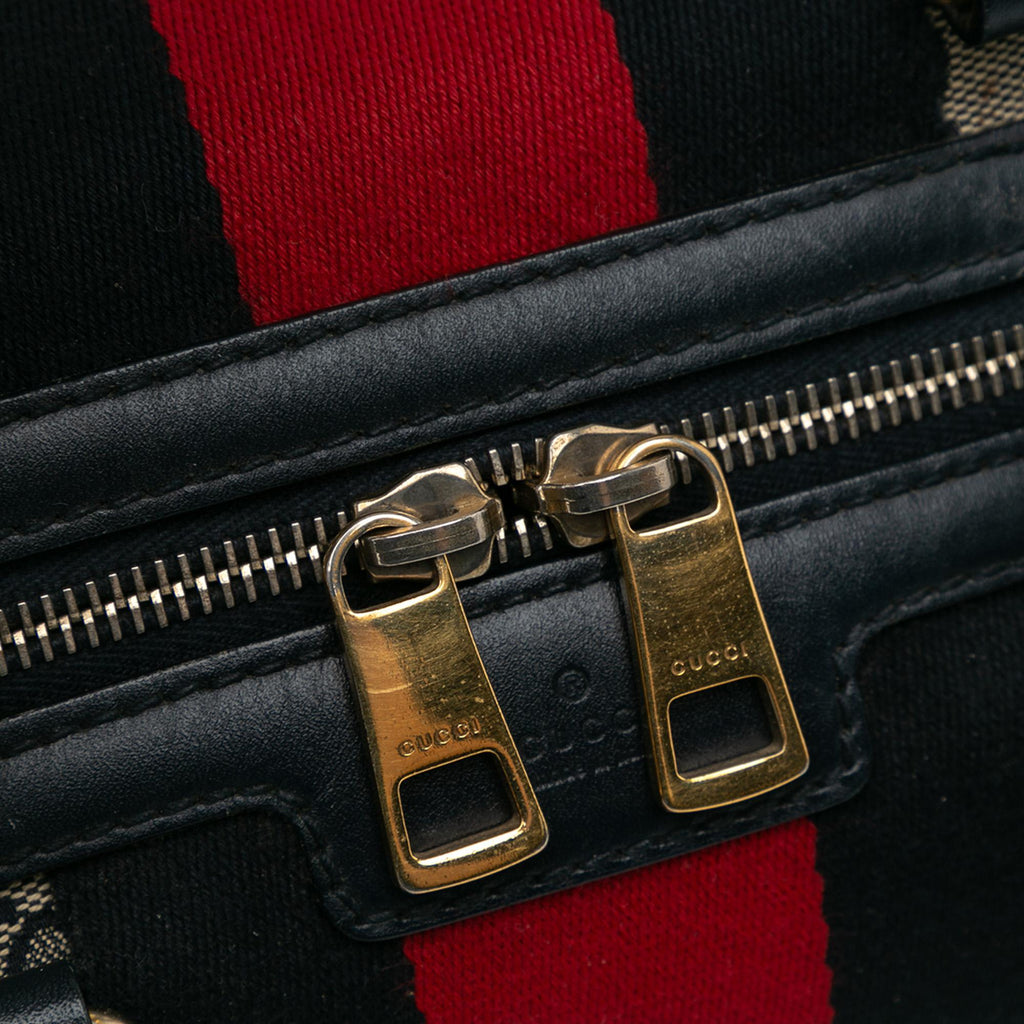 Gucci Small GG Canvas Web Joy Satchel (SHG-a9RrN8)