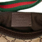Gucci Small GG Canvas Web Pop Shoulder Bag