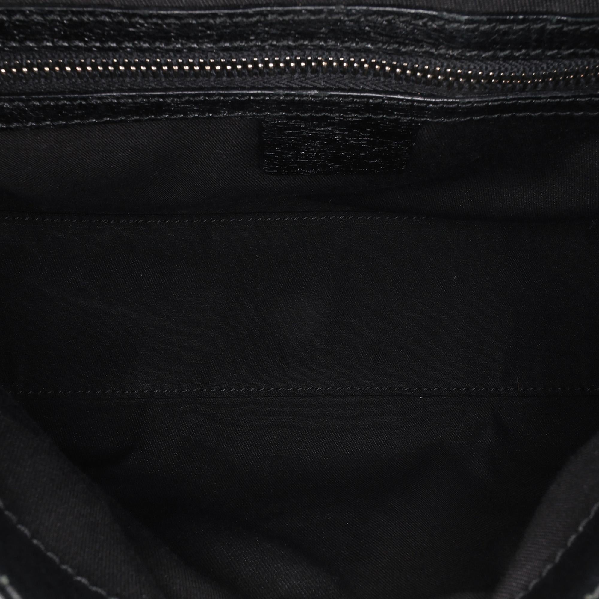 Gucci Small GG Canvas Web Treasure Shoulder Bag