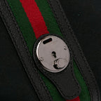 Gucci Small GG Canvas Web Treasure Shoulder Bag
