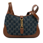 Gucci Small GG Denim Jackie 1961 (SHG-2taylF)
