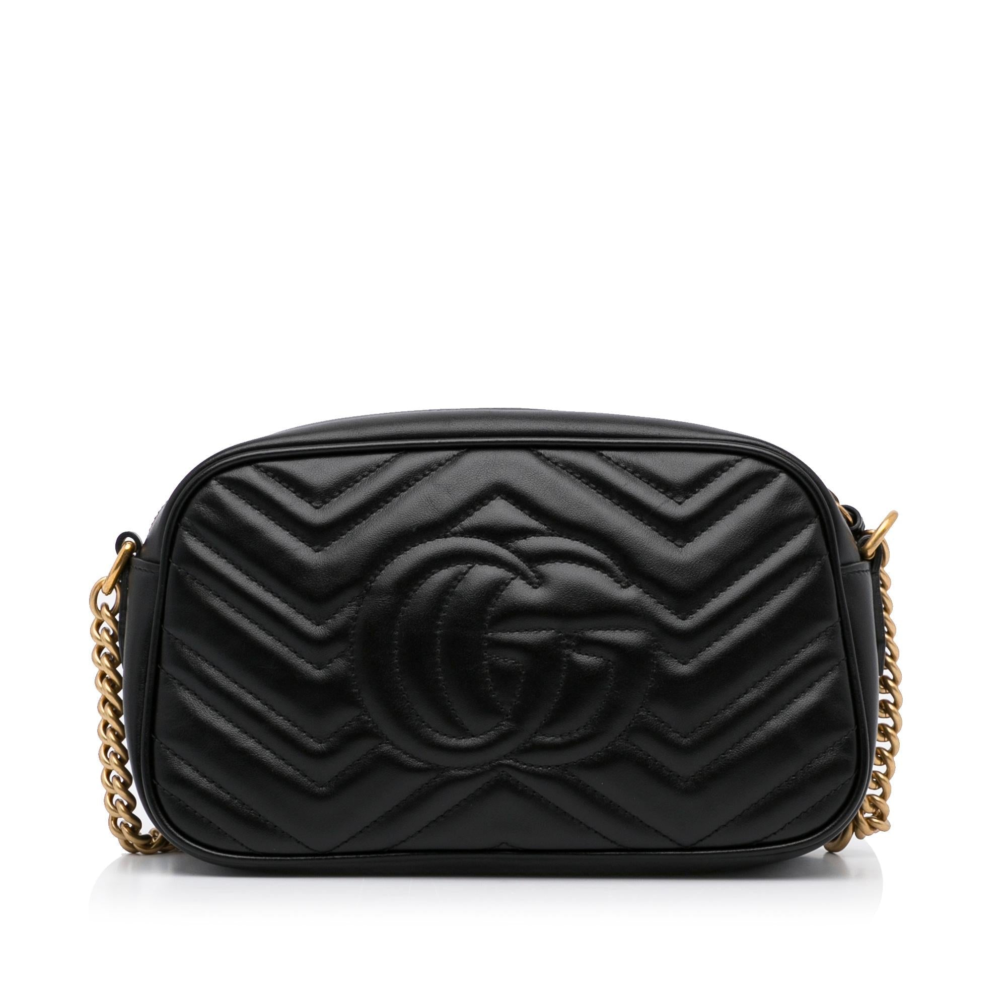 Gucci Small GG Marmont Crossbody Bag (SHG-DfmqKi)