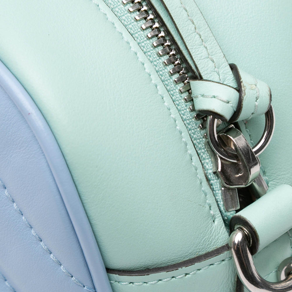 Gucci Small GG Marmont Diagonal Matelasse Leather Crossbody