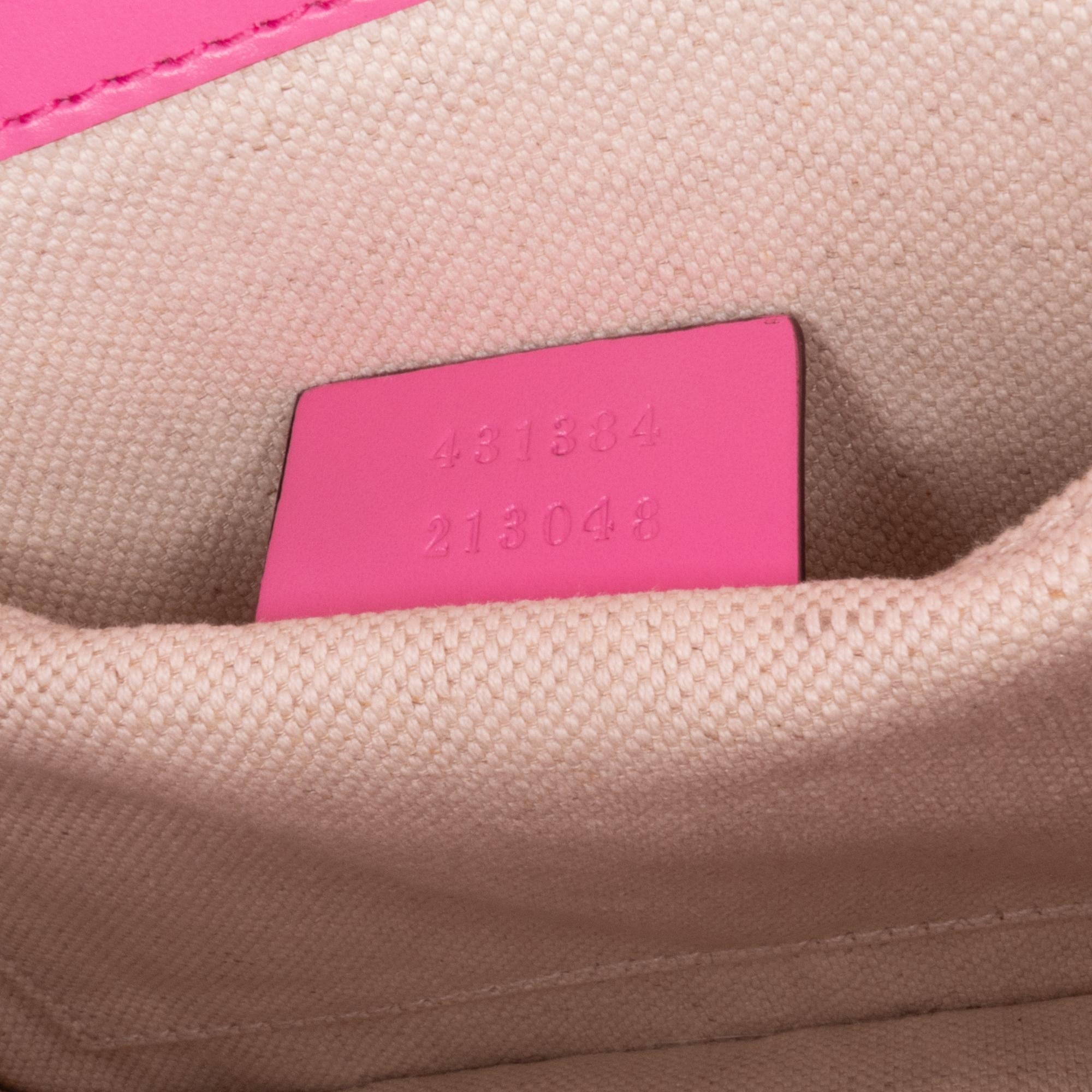 Gucci Small GG Marmont Leather Chain Flap (SHG-4r4Jd4)