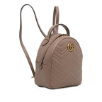 Gucci Small GG Marmont Matelasse Backpack (SHG-6nZ2to)