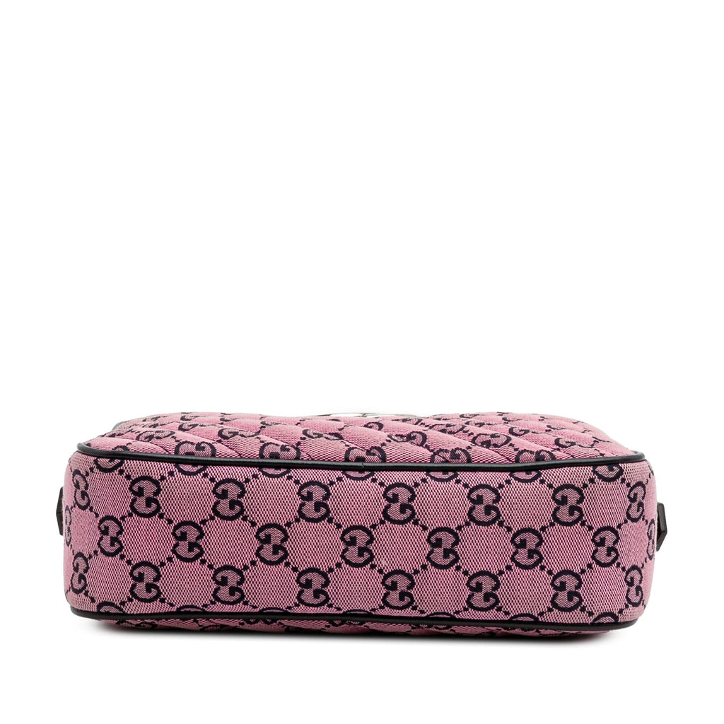 Gucci Small GG Marmont Matelasse Canvas Crossbody