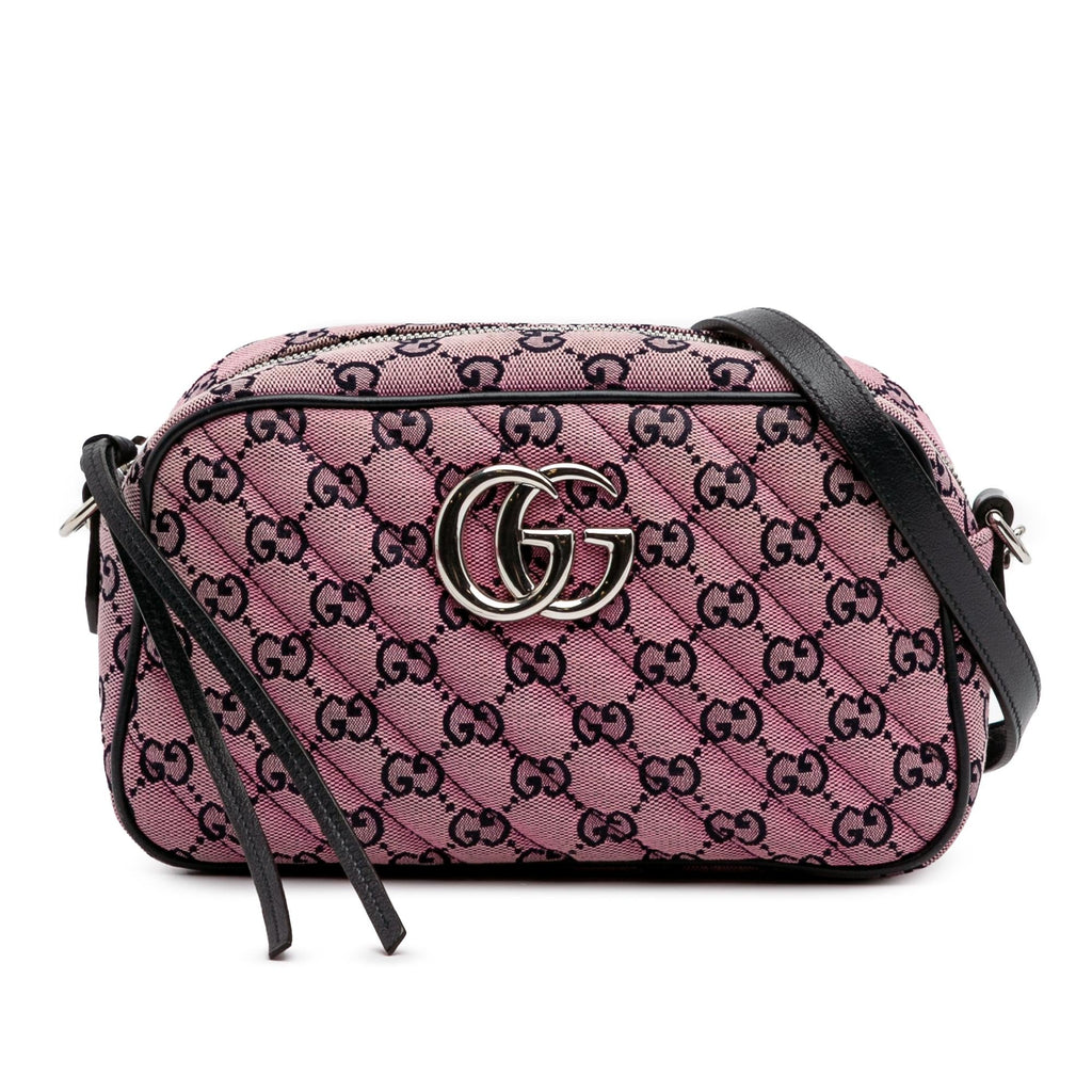 Gucci Small GG Marmont Matelasse Canvas Crossbody