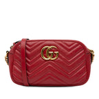 Gucci Small GG Marmont Matelasse Crossbody Bag (SHG-qdj2wc)