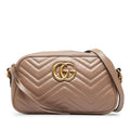 Gucci Small GG Marmont Matelasse Crossbody (SHG-aQeieH)