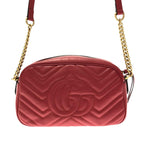 Gucci Small GG Marmont Matelasse Crossbody (SHG-NUxC1I)