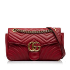 Gucci Small GG Marmont Matelasse Crossbody (SHG-iRSyik)