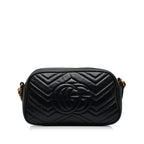 Gucci Small GG Marmont Matelasse Crossbody (SHG-RvNR1F)