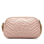 Gucci Small GG Marmont Matelasse Crossbody (SHG-FhRX5G)