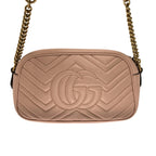 Gucci Small GG Marmont Matelasse Crossbody (SHG-Nzgu8j)