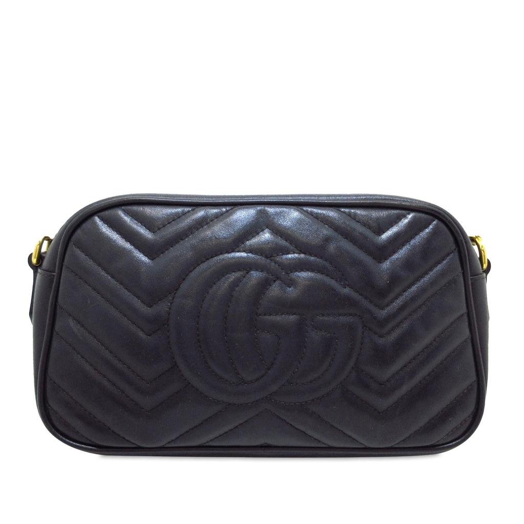 Gucci Small GG Marmont Matelasse Crossbody (SHG-r0tGKV)