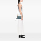 Gucci Small GG Marmont Matelasse Denim Pearly Crossbody