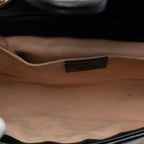 Gucci Small GG Marmont Matelasse Diagonal GG Canvas and Leather Shoulder Bag