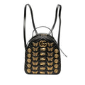 Gucci Small GG Marmont Matelasse Leather Animalier Backpack