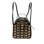 Gucci Small GG Marmont Matelasse Leather Animalier Backpack