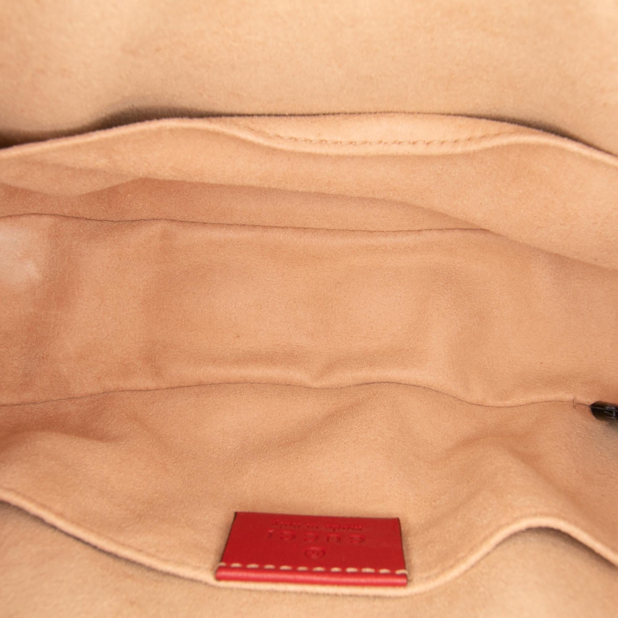 Gucci Small GG Marmont Matelasse Leather Belt Bag