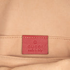 Gucci Small GG Marmont Matelasse Leather Belt Bag
