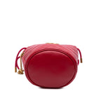 Gucci Small GG Marmont Matelasse Leather Bucket Bag