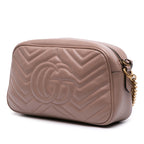 Gucci Small GG Marmont Matelasse Leather Crossbody
