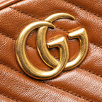 Gucci Small GG Marmont Matelasse Leather Crossbody