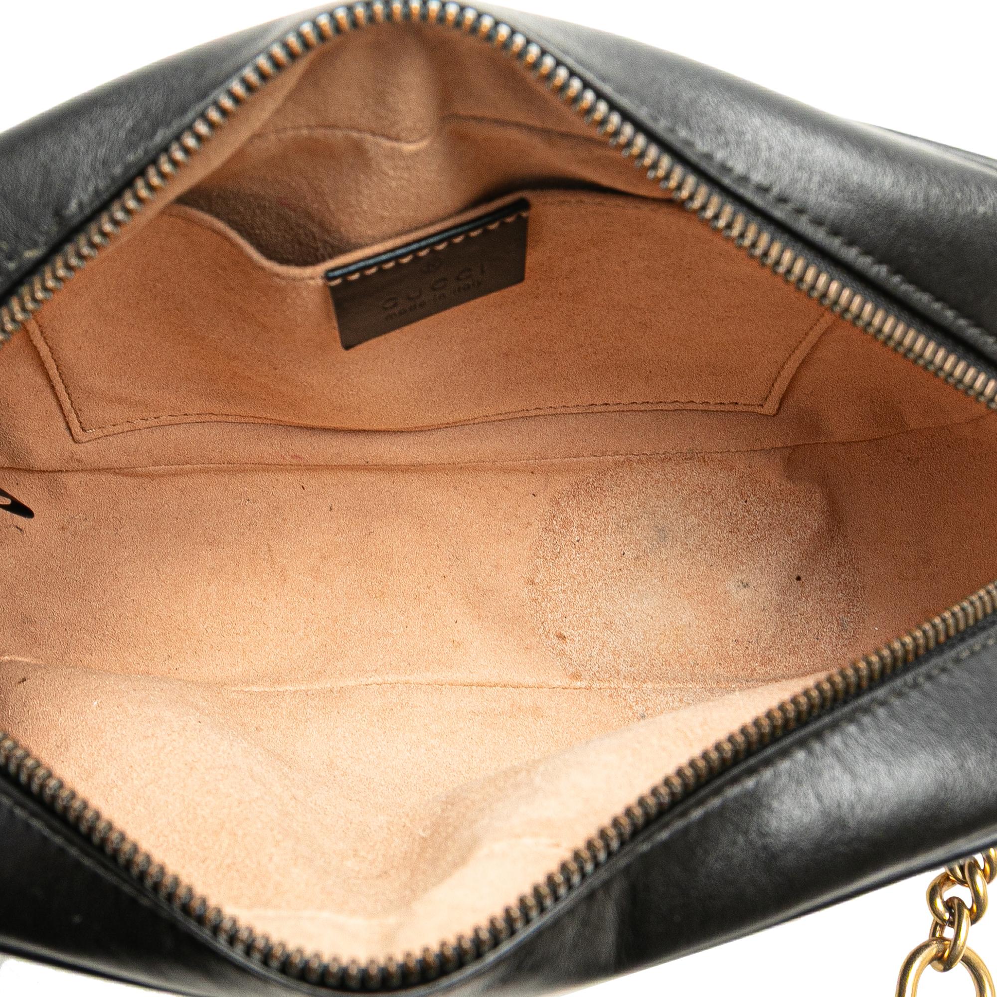 Gucci Small GG Marmont Matelasse Leather Crossbody