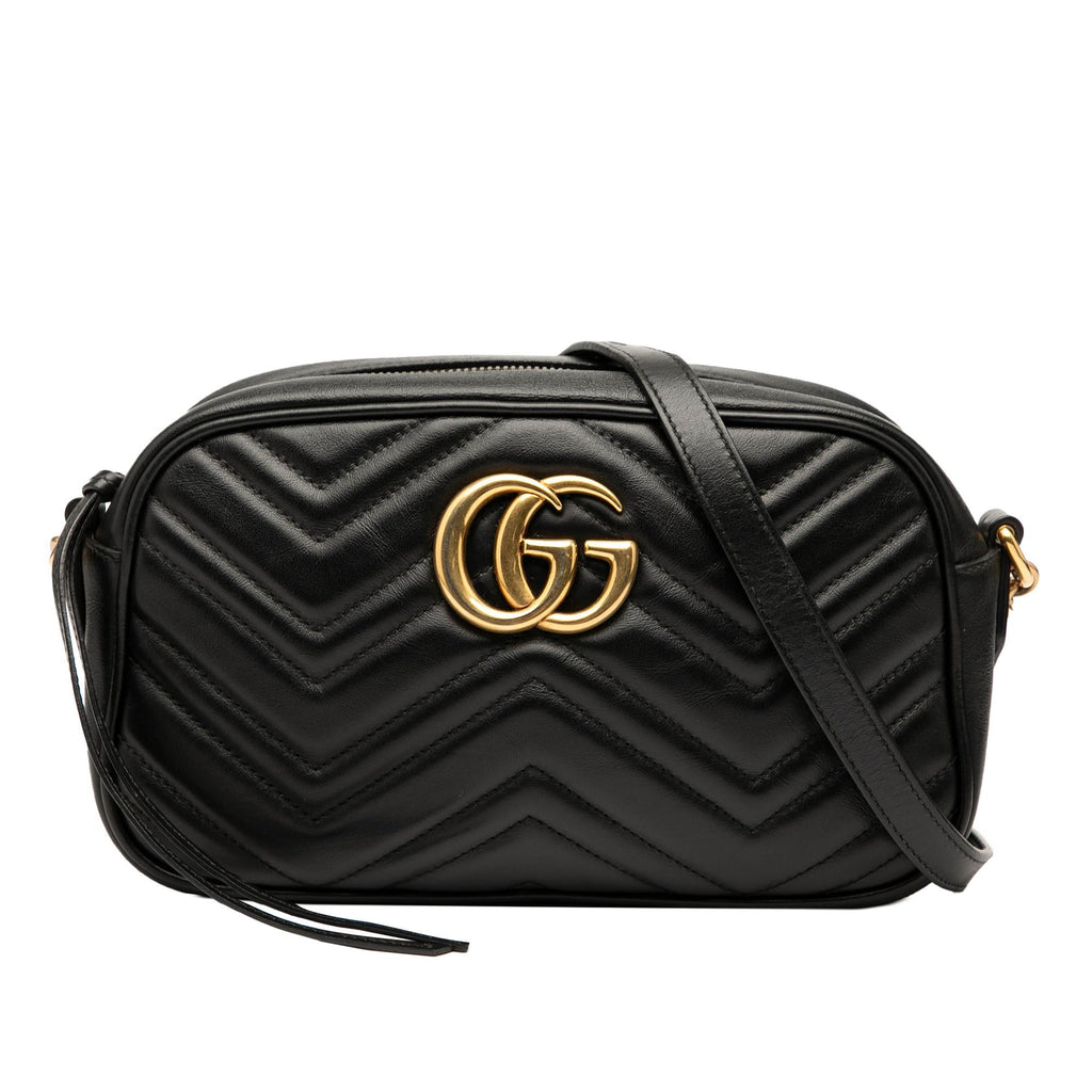 Gucci Small GG Marmont Matelasse Leather Crossbody