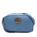 Gucci Small GG Marmont Matelasse Leather Crossbody