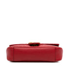 Gucci Small GG Marmont Matelasse Leather Flap Crossbody