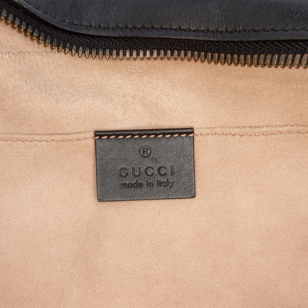 Gucci Small GG Marmont Matelasse Leather Pearl Studded Crossbody