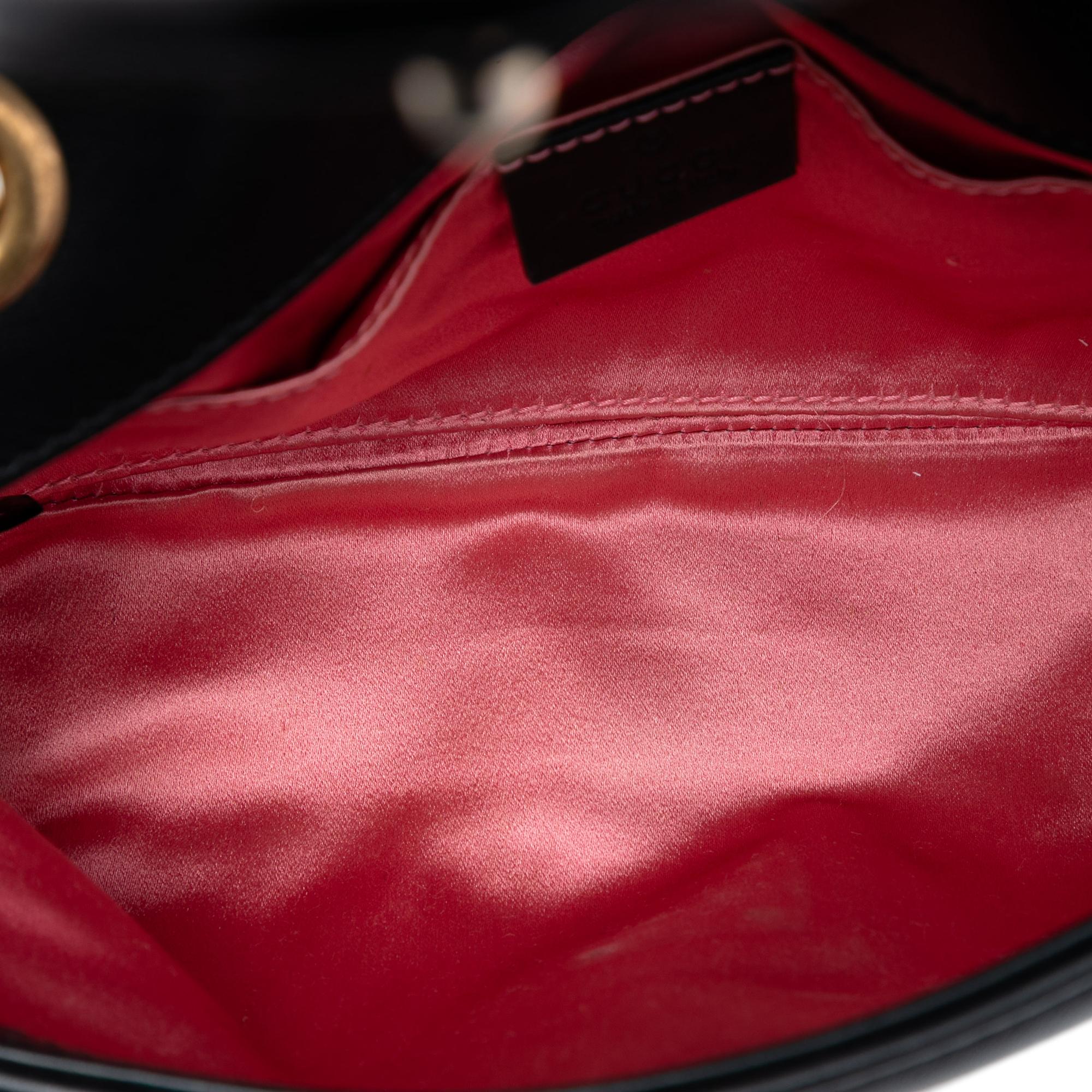 Gucci Small GG Marmont Matelasse Leather Shoulder Bag