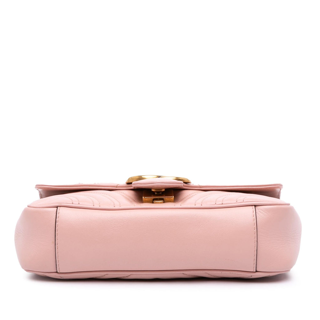 Gucci Small GG Marmont Matelasse Leather Shoulder Bag