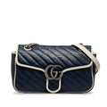 Gucci Small GG Marmont Matelasse Leather Torchon Crossbody (SHG-dHxU09)