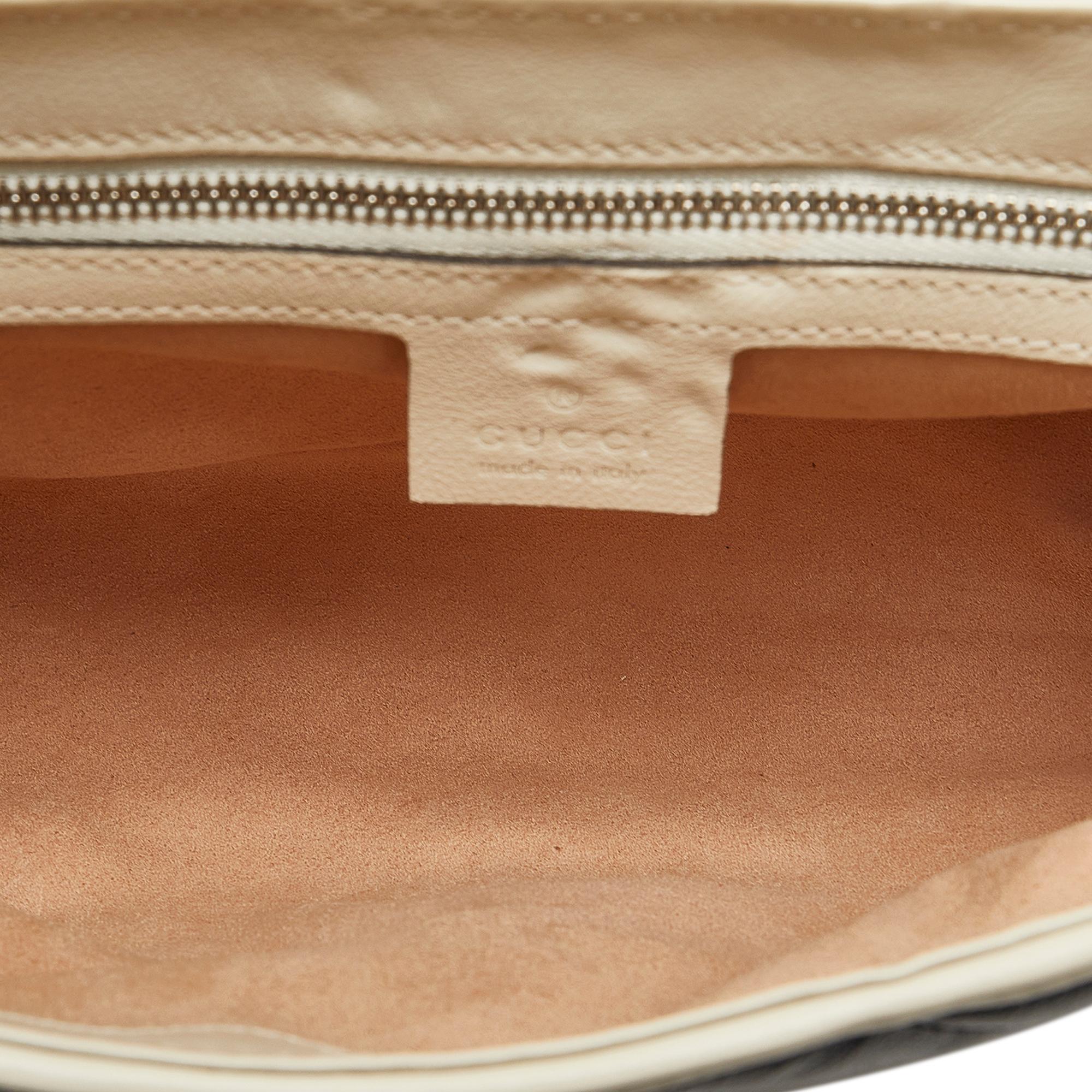Gucci Small GG Marmont Matelasse Leather Torchon Crossbody (SHG-dHxU09)