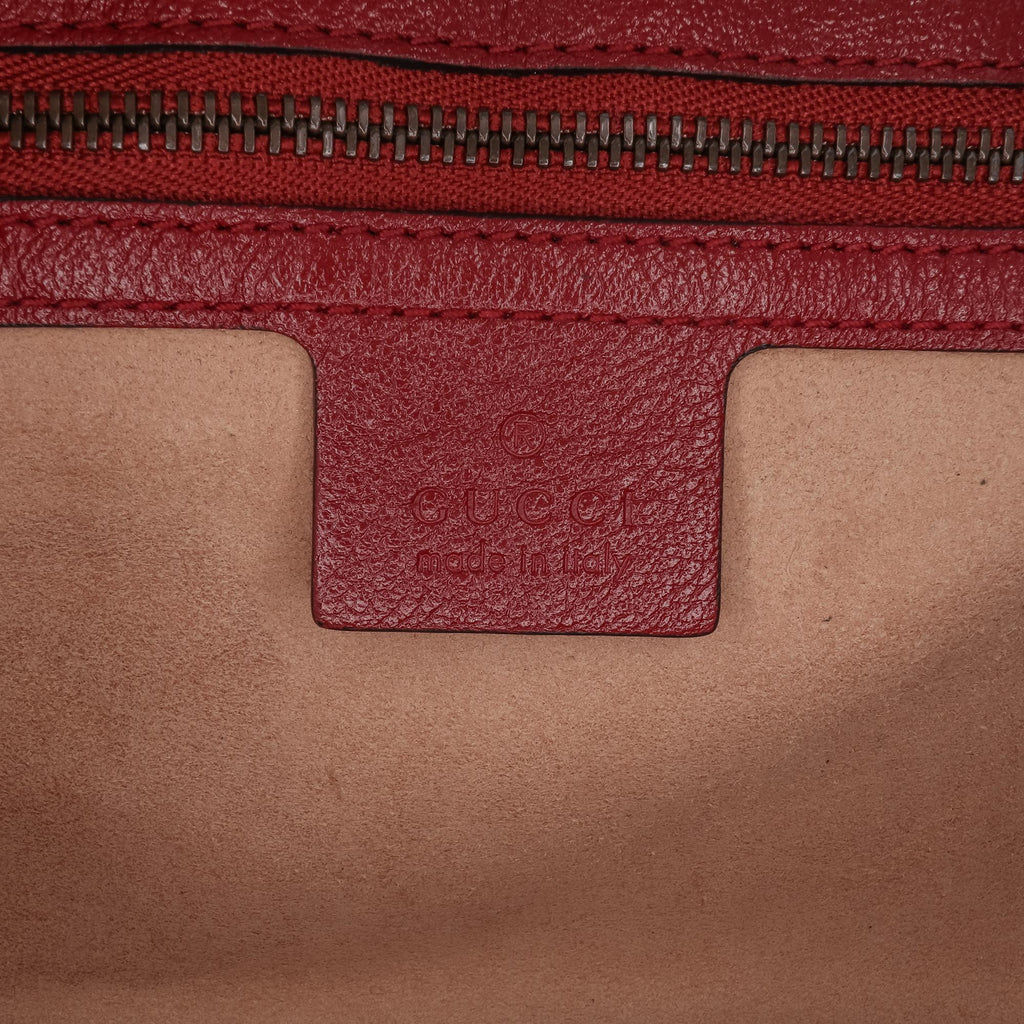 Gucci Small GG Marmont Matelasse  Leather Torchon Flap Crossbody