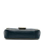 Gucci Small GG Marmont Matelasse Leather Torchon Flap Crossbody
