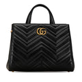 Gucci Small GG Marmont Matelasse Tote (SHG-SEH8S6)