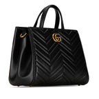 Gucci Small GG Marmont Matelasse Tote (SHG-SEH8S6)