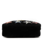 Gucci Small GG Marmont Matelasse Velvet Crystal Stars Crossbody